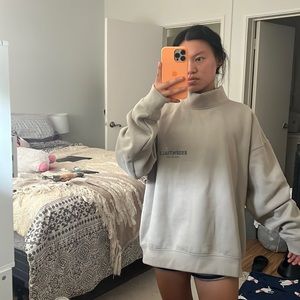 Essentials mock neck sweatshirt